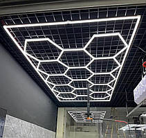 Лампи Соти. Модульний світильник для детейлінга та комерційних приміщень 680W лед 75000Lm 14hexs 6500К