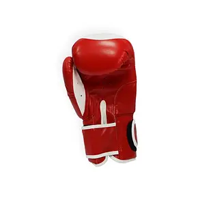Рукавиці боксерські THOR COMPETITION 14oz / Шкіра / різнобарвно-білі, фото 4