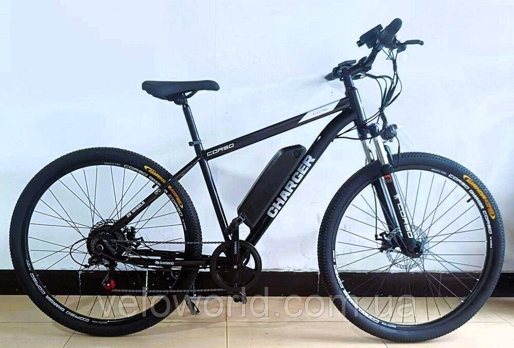 Електровелосипед 29" дюймів Corso Charger CR-29781 (1) двигун 350W, акум. 36V10Ah, Shimano 7 швидкостей, у коробці