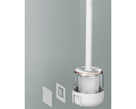 Туалетний йоржик для унітаза, силіконова щітка, з настінним тримачем YU227