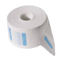 Комірець-серветка для перукарів в рулоні Doily 7х50 см (спанлейс, гладкий, білий) 100 шт