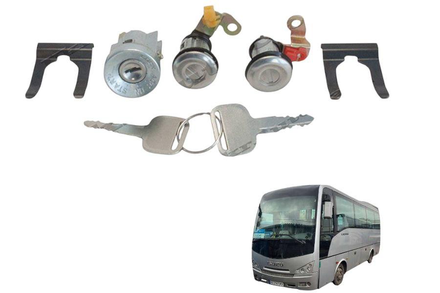 Личинка замку запалювання +2 личинки дверей Isuzu NLR 700P 2007-2023 (YS201088)