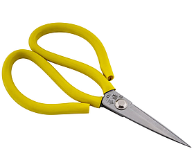 Ножиці сапожні Жовта ручка