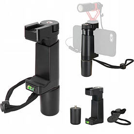 Рукоятка тримач для телефона з рівнем та башмаком Ulanzi F-Mount + ремінець