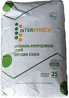 Крохмаль кукурудзяний в мішках по 25кг (Україна)