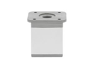 Опора регульована квадратна GIFF NA02-U 40*40 Н=50 Алюміній