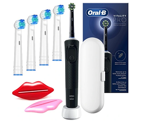 Електрична зубна щітка Oral-B Vitality PRO Protect X Clea D103 + 4 насадок