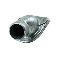 Патрубок кришки термостата ЗІЛ верхній алюміній (завод)