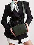 Маленька сумка через плече Kika II зеленого кольору, фото 3