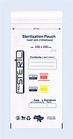 Крафт пакеты для стерилизации 100х200мм ProSteril белые 100 шт.