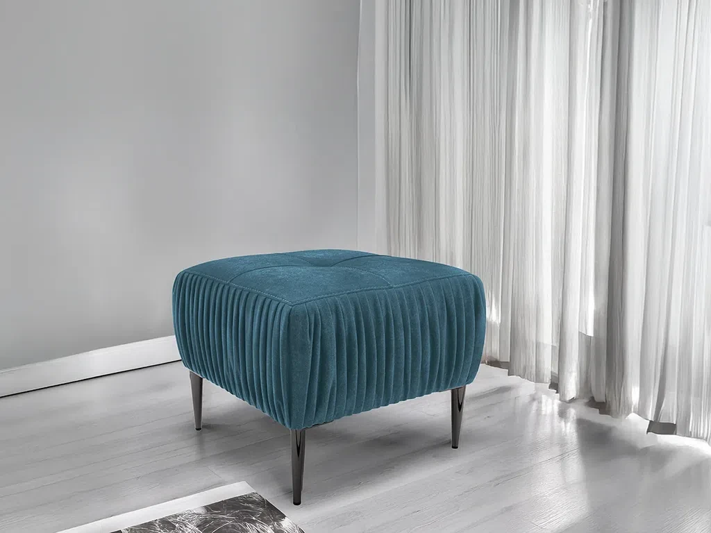 М'який пуф Rino (синій темний), фото 1