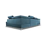 Розкладний кутовий диван Madryt Super (синій темний), фото 5