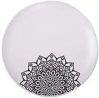 Тарілка десертна біла 20.5 см Limited Edition Kora JH2068-2