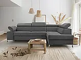 Розкладний кутовий диван Madryt (графіт), фото 2