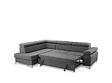Розкладний кутовий диван Madryt (графіт), фото 3