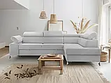 Розкладний кутовий диван Madryt (сірий світлий), фото 2