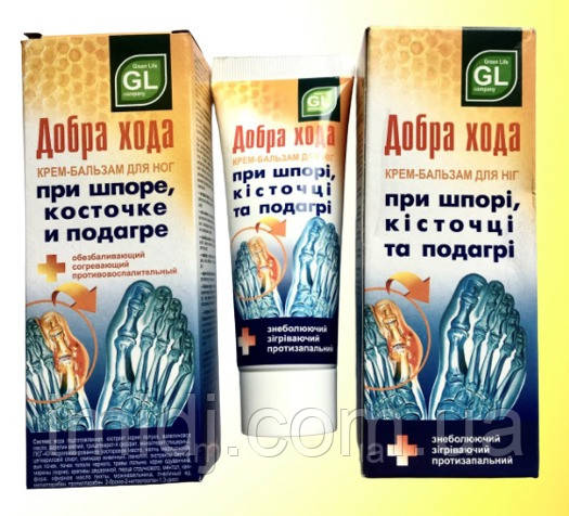 Імідж Добра хода при шпорі, кісточці і подагрі