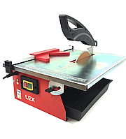 Мощный плиткорез электрический водяной LEX LXSM16 : 1600 Вт, диск 180 мм, посадочное 25.4 мм, 2950 об/мин COM11