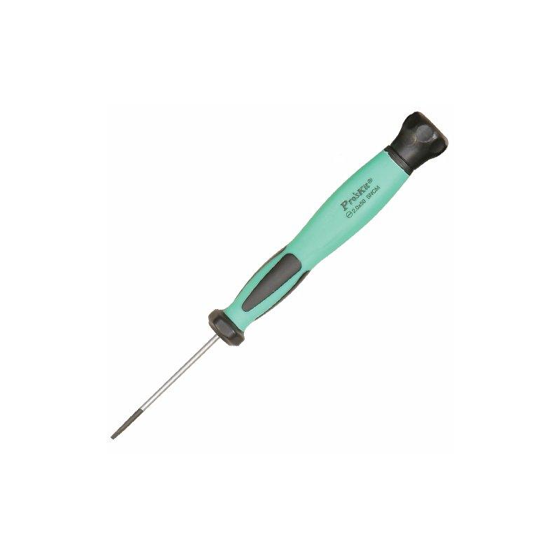 Викрутка прецизійна шліцьова антистатична Pro'sKit SD-083-S3