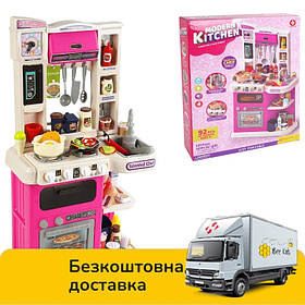 Кухня дитяча (92 елементи, звук, світло, робочий кран, парогенератор, посуд) 922-177