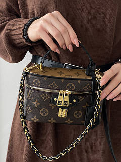 Сумка жіноча Louis Vuitton Classic Lambskin коричневий