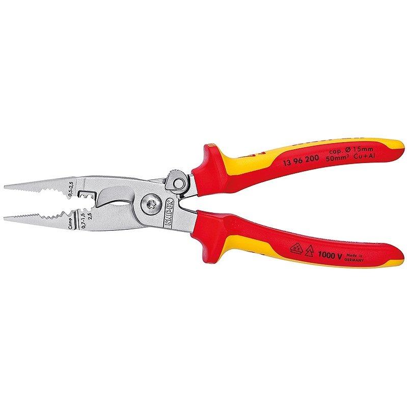 Багатофункціональні кліщі для електромонтажних робіт KNIPEX 13 96 200