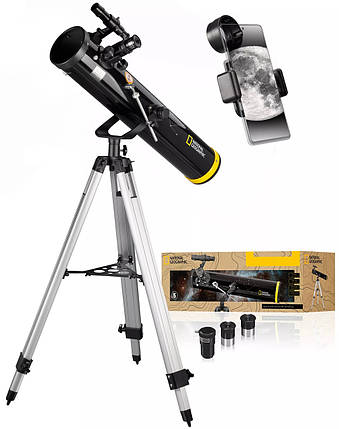 Телескоп National Geographic 76/700 Reflector AZ | Рефлектор Ньютона | Підійде для початківців і любителів астрономії, фото 1