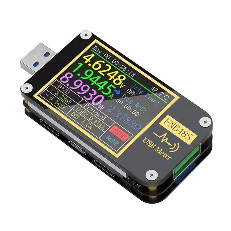 USB-тестер FNIRSI FNB48S (без Bluetooth), фото 1
