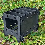 Похідна Піч-трісочниця велика розбірна 21.3х15х15см 2мм, фото 2