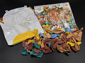 Фотозона з повітряних кульок. Happy Birthday.