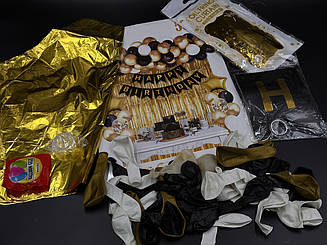 Фотозона з повітряних кульок. Happy Birthday.