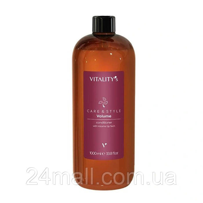 Кондиціонер для об'єму Vitality's Care & Style Volume Conditioner 1000 мл