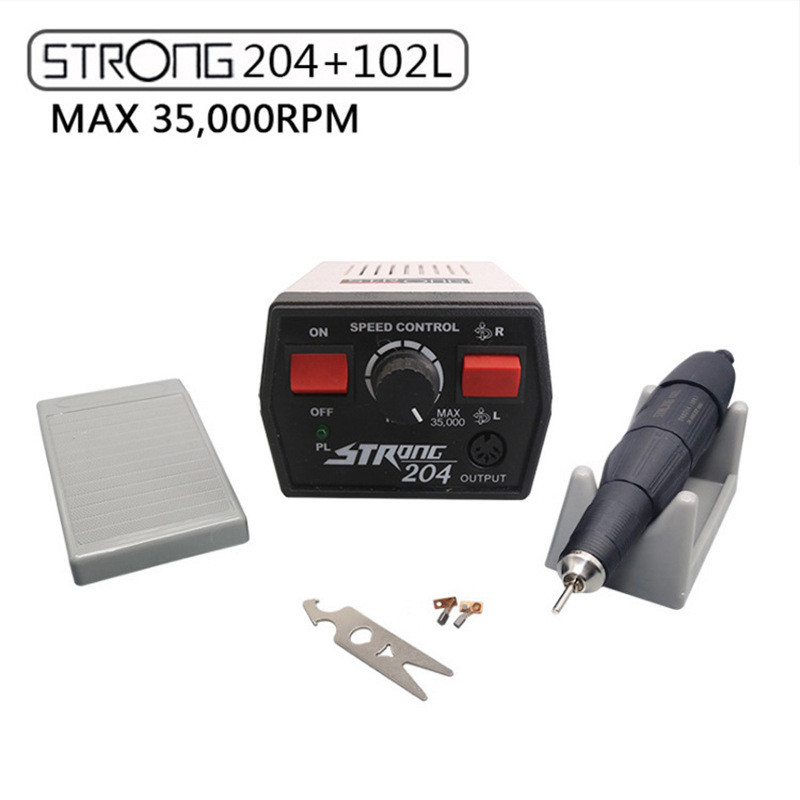 Професійний фрезер STRONG 204 для манікюру на 35тис.об потужністю 65Вт., фото 1