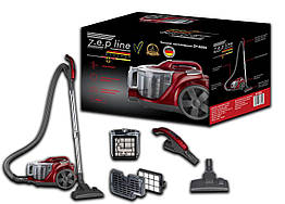 Пилосос циклоний контейнерний вертикальний 4л 4000Вт Zepline ZP-6804 червоний