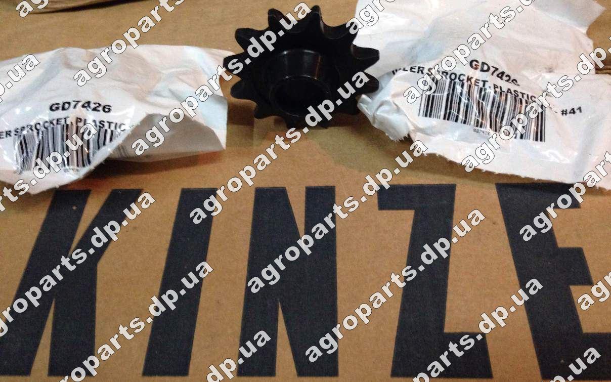 Зірочка GD7426 натяжний пласт. z12 IDLER SPROCKET KINZE gd7426