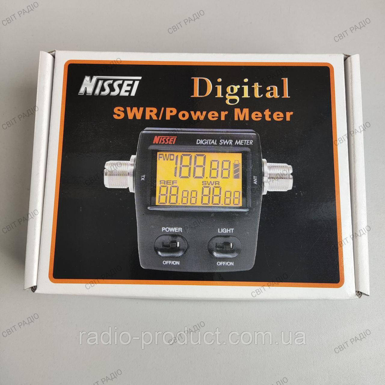 Nissei RS-70 SWR/PWR meter for 1,6-60 MHz