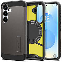 Чохол Spigen для Samsung Galaxy S25 - Tough Armor MagFit, Gunmetal (ACS09009)