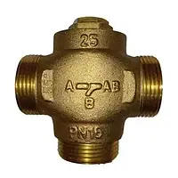 Клапан триходовий термохідний GROSS Teplomix DN25