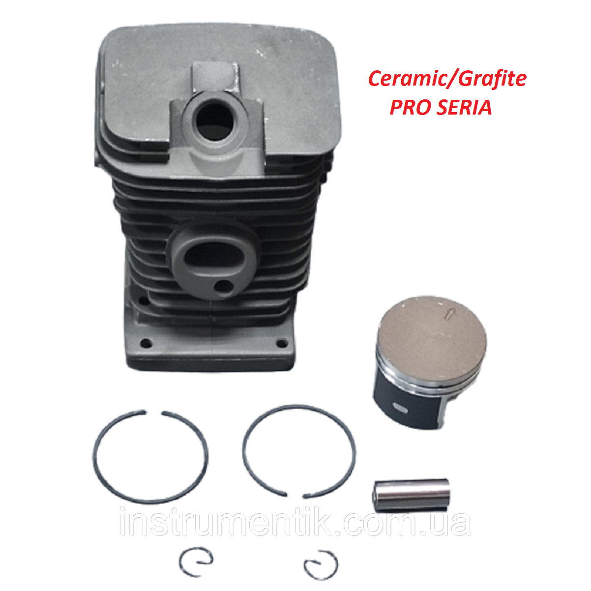 Циліндр з поршнем для бензопил MS 180 Ceramic/Grafite PRO SERIA