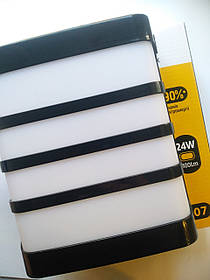 Світлодіодний світильник настінно-стельовий 24W Lebron 15-38-24-1