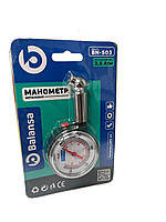 Манометр пластиковий 4 атм блістер BALANSA