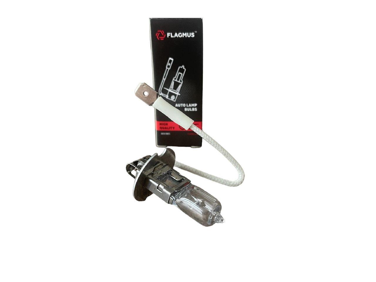 Лампа галогенна H3 12 V 55 W PK22s FLAGMUS