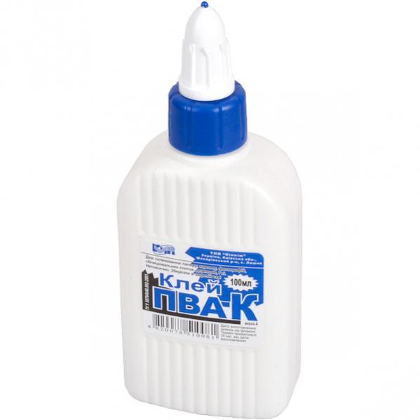 Клей ПВА 100мл супер-ковпачок КІП (85), фото 1