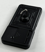 PC + TPU чохол Camshield armor на ZTE Blade A34 / чорний, фото 4