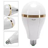 Лампочка з акумулятором на цоколь Е27 30Вт 6500К, фото 2