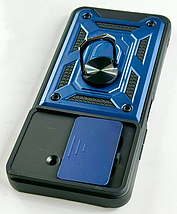 PC + TPU чохол Camshield armor на ZTE Blade A34 / синій, фото 3