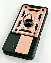 PC + TPU чохол Camshield armor на ZTE Blade A34 / рожевий, фото 4