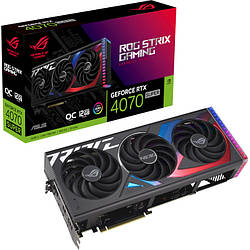 Відеокарта ASUS RTX 4070 SUPER ROG Strix 12GB/GDDR6X/192-bit (ROG-STRIX-RTX4070S-O12G-GAMING)