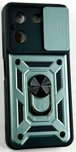 PC + TPU чохол Camshield armor на ZTE Blade A34 / зелений