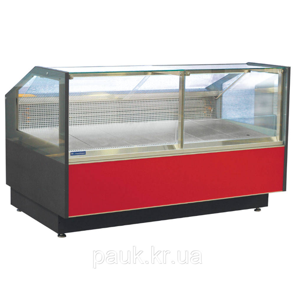 Торгова вітрина холодильна GRACIA FG 1,56(0…+8°C), формована боковина, статичне охолодження, кубічна холодильна вітрина, фото 1